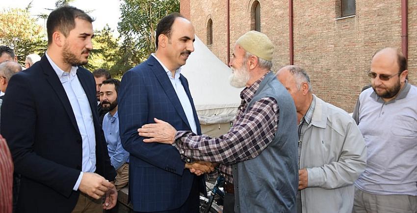 Başkan Altay İplikçi Camii’nde Vatandaşlarla Buluştu