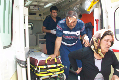 Trafik kazasıı: 3 yaralı 