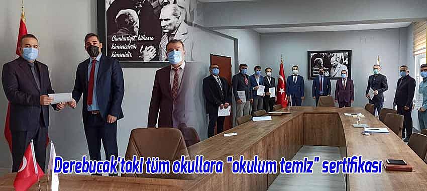 Derebucak'taki tüm okullara 