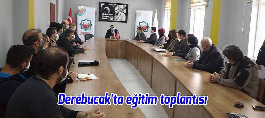 Derebucak'ta eğitim toplantısı