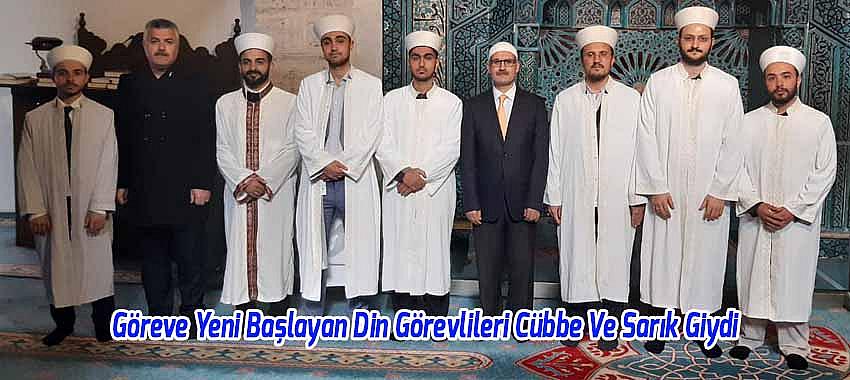 Beyşehir’de Göreve Başlayan Din Görevlileri Cübbe Ve Sarık Giydi