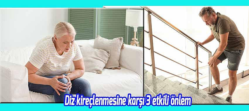 Diz kireçlenmesine karşı 3 etkili önlem