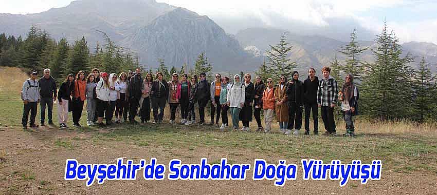 Beyşehir’de Sonbahar Doğa Yürüyüşü