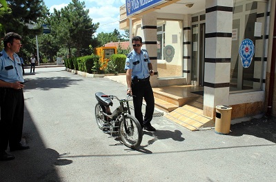 Trafikten Men edildi; Depodan Çalındı