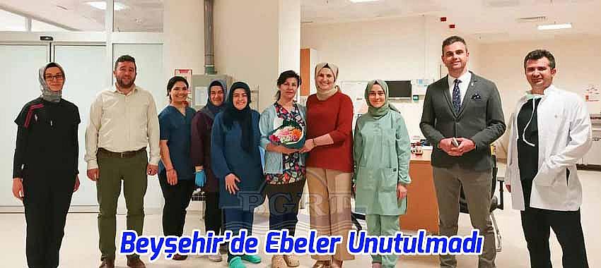 Beyşehir’de Ebeler Unutulmadı