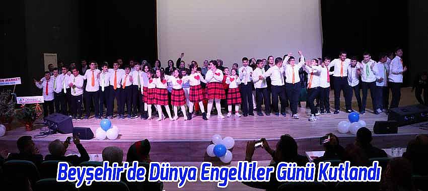 Beyşehir'de Dünya Engelliler Günü Kutlandı