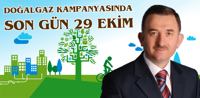 Doğalgaz\'da Son Gün 29 Ekim