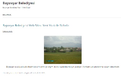 Bayavşar Belediyesinin Sitesi Hacklendi