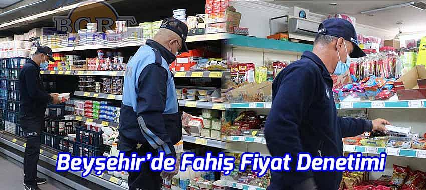 Beyşehir’de Fahiş Fiyat Denetimi