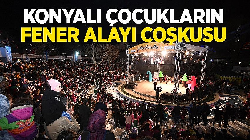 Konyalı Çocukların Fener Alayı Coşkusu