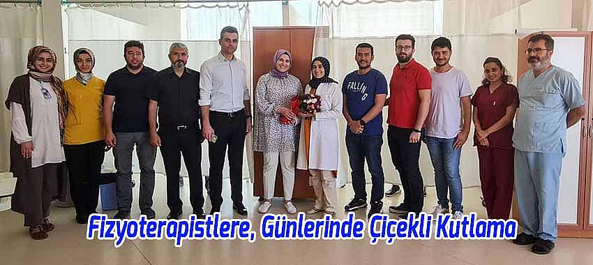 Fizyoterapistlere, Günlerinde Çiçekli Kutlama