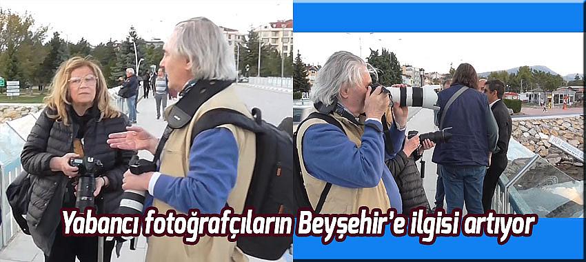 Yabancı fotoğrafçıların Beyşehir’e ilgisi artıyor