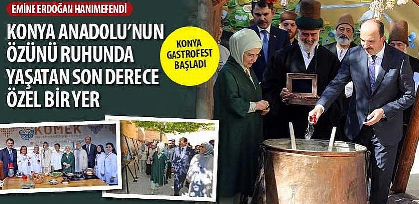 Konya GastroFest Başladı
