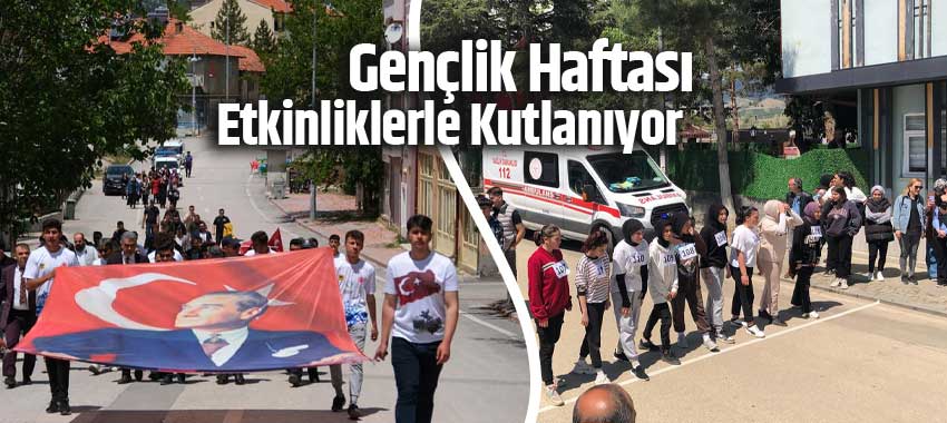 Gençlik Haftası Etkinlikleri Sürüyor