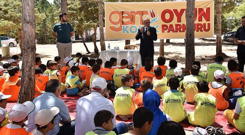 İl Müftüsü Poçanoğlu Yaz Kampındaki Öğrencilerle Buluştu