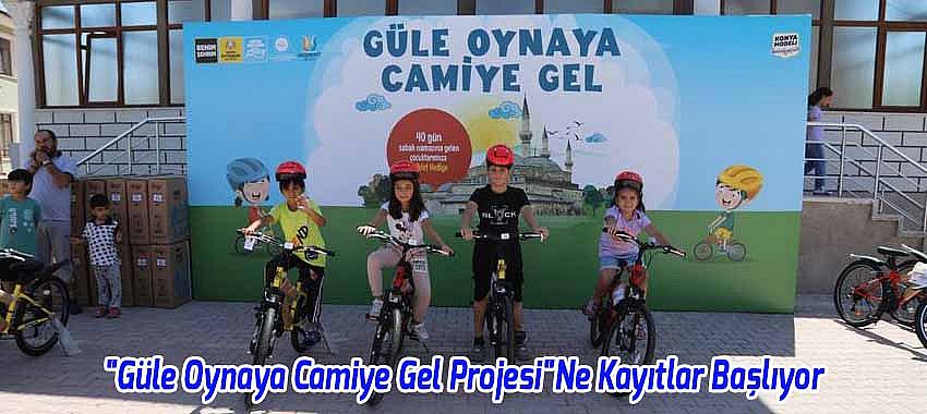 "Güle Oynaya Camiye Gel Projesi"Ne Kayıtlar Başlıyor