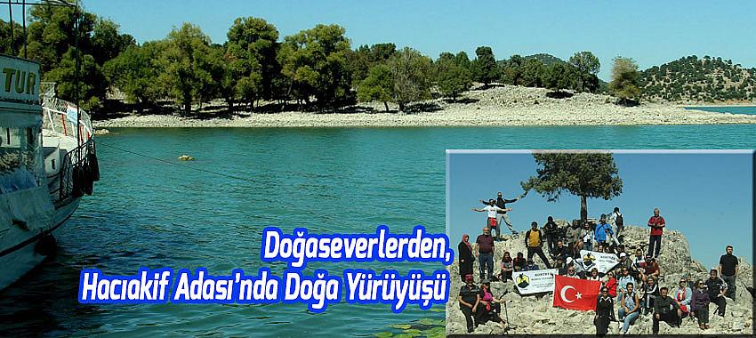 Konyalı doğaseverlerın son etkinlik adresi Hacıakif Adası oldu