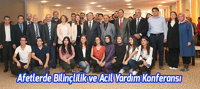 Beyşehir'de Afetlerde Bilinçlilik ve Acil Yardım Konferansı