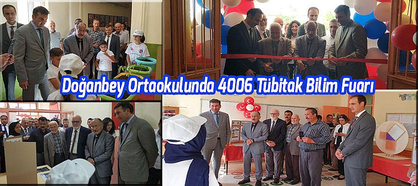 Doğanbey Ortaokulunda 4006 Tübitak Bilim Fuarı