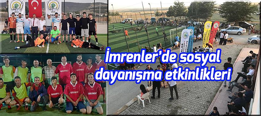 İmrenler’de sosyal dayanışma etkinlikleri