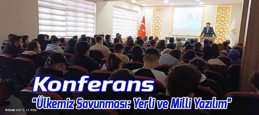 Huğlu'da Yerli ve Milli Yazılım Konferansı