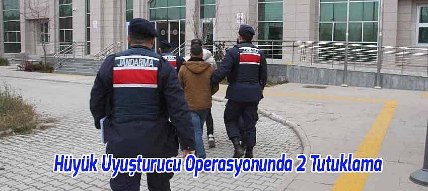 Hüyük Jandarmanın Uyuşturucu Operasyonunda 2 Tutuklama