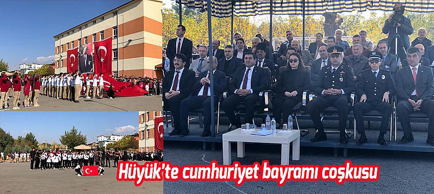 Hüyük’te cumhuriyet bayramı coşkusu