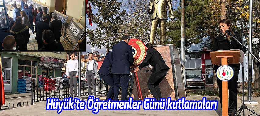 Hüyük’te öğretmenler günü kutlandı