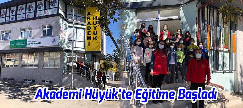 Akademi Hüyük’te Eğitime Başladı