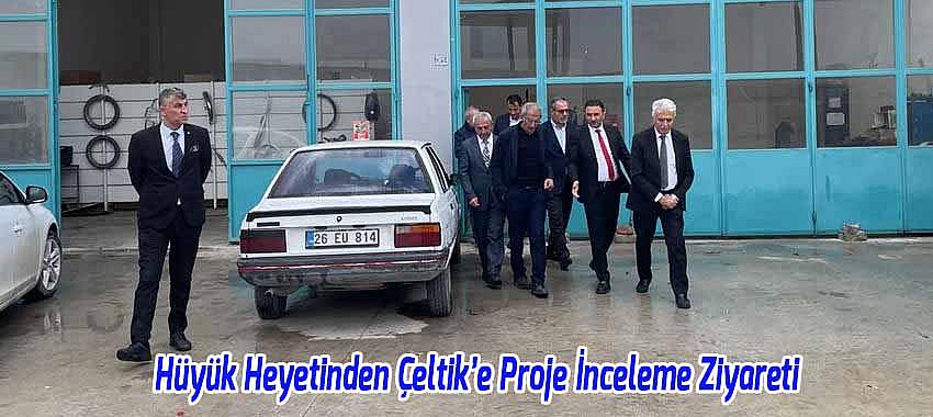 Hüyük Heyetinden Çeltik’e Proje İnceleme Ziyareti