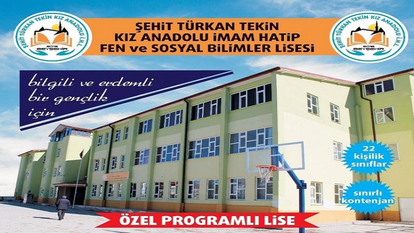 Şehit Türkan Tekin Kız Anadolu İmam Hatip, Fen ve Sosyal Bilimler Lisesi