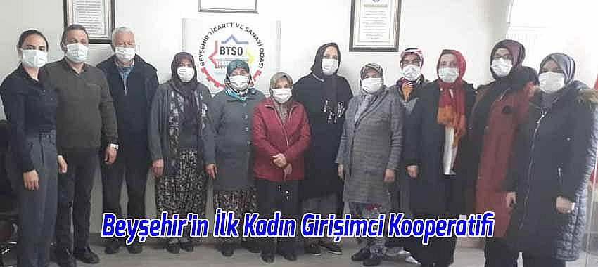 Beyşehir'in İlk Kadın Girişimci Kooperatifi