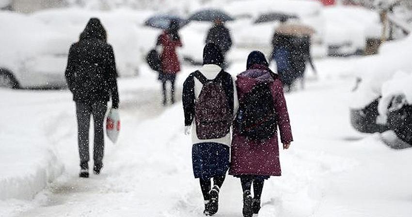 Beyşehir'de Eğitime Kar Engeli 