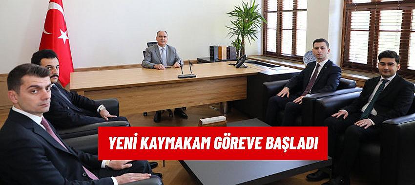 Derebucak Kaymakamı Göreve Başladı