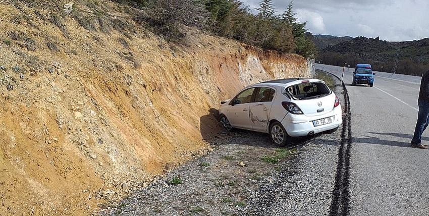 Beyşehir’de Trafik Kazası, 2 yaralı