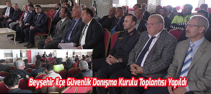 ilçe Güvenlik Danışma Kurulu Toplantısı Yapıldı