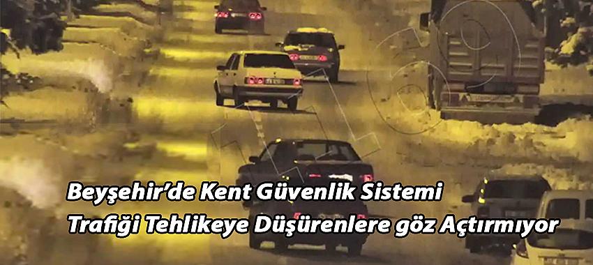 Beyşehir Kent Güvenlik Sistemi Devreye Girdi