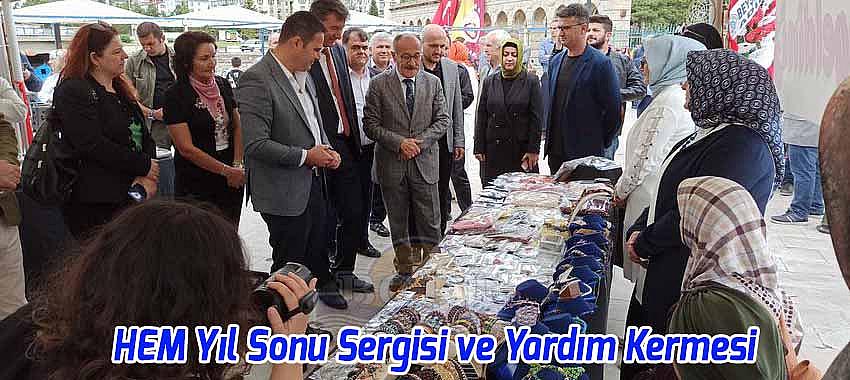 Beyşehir HEM'den Yılsonu Sergisi ve Deprem Bölgesine Yardım Kermesi