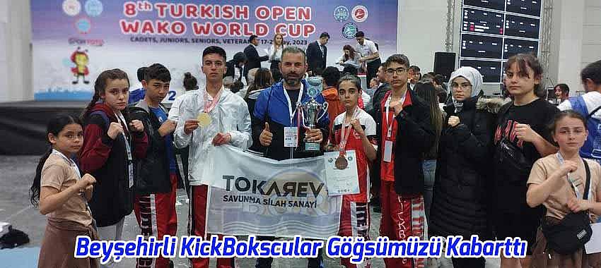 Beyşehirli KickBokscular Göğsümüzü Kabarttı