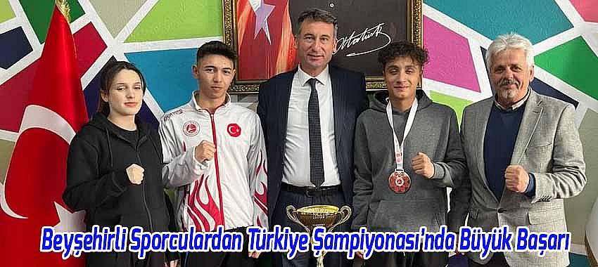 Beyşehirli Sporculardan Türkiye Şampiyonası’nda Büyük Başarı