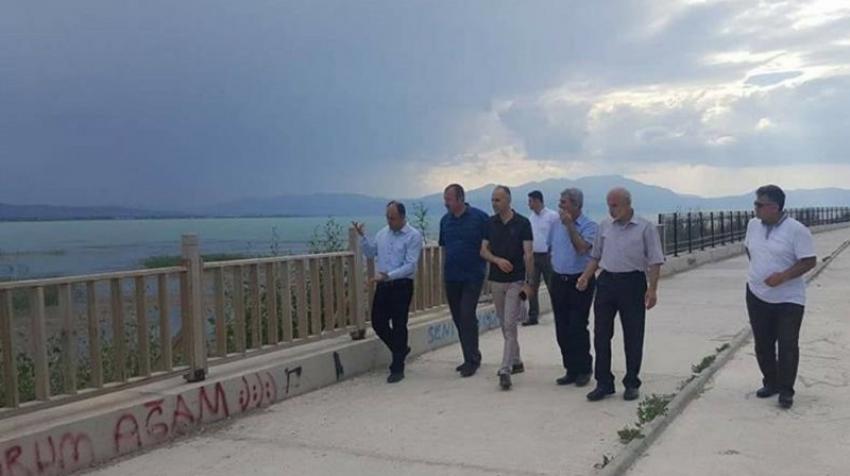Beyşehir Gölü Kıyısındaki Korkuluklar Kaldırılacak