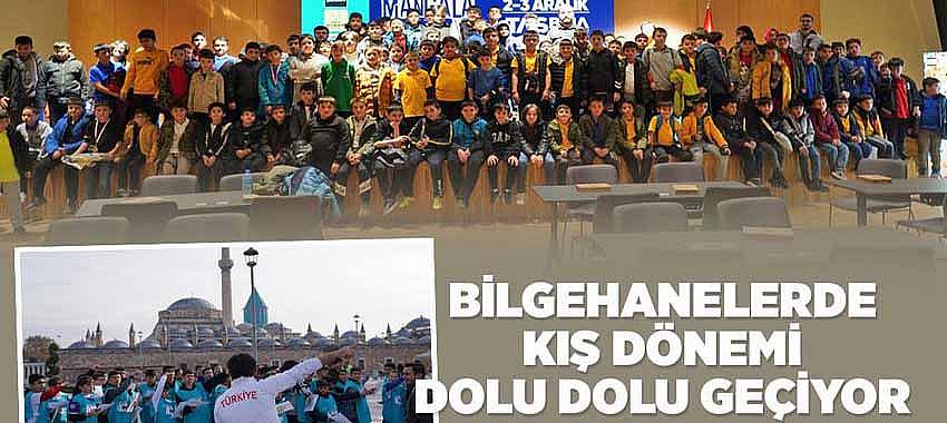 Bilgehanelerde Kış Dönemi Dolu Dolu Geçiyor