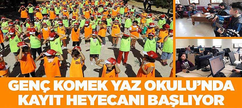 Genç Komek Yaz Okulu’nda Kayıt Heyecanı Başlıyor