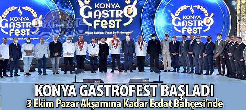 Konya GastroFest Başladı