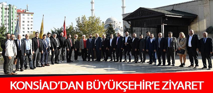 KONSİAD’dan Büyükşehir’e Ziyaret