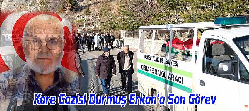 Kore Gazisi Durmuş Erkan’a Gencek'te Son Görev