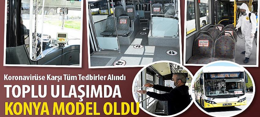 Konya Toplu Ulaşımda Model Oldu