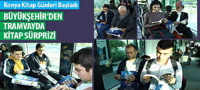 Büyükşehir’den Tramvayda Kitap Sürprizi