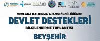 Beyşehir'de Devlet Destekleri Bilgilendirme Toplantısı