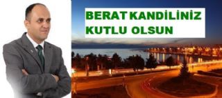 Başkan Özaltundan Berat Kandili Mesajı